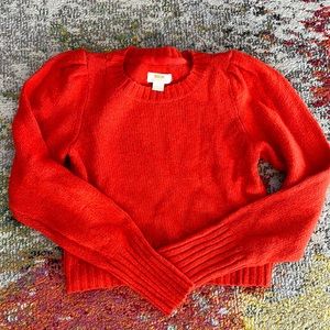 Red sweater